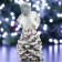 New Year's figure "Bird on the bump" 6x11x13cm