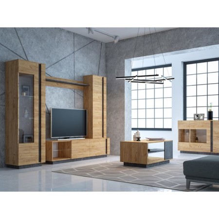 GOOD GOOD ARCHI 12.01, 780x500x461, oak craft gold/stone dark stone-1