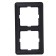 Frame "W59" Sche KD-2-68, double, color black velvet