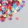 Beads for PVC Creativity "Ring Pink-violet" set ≈ 330 pcs 0.1x0.6x0.6 cm