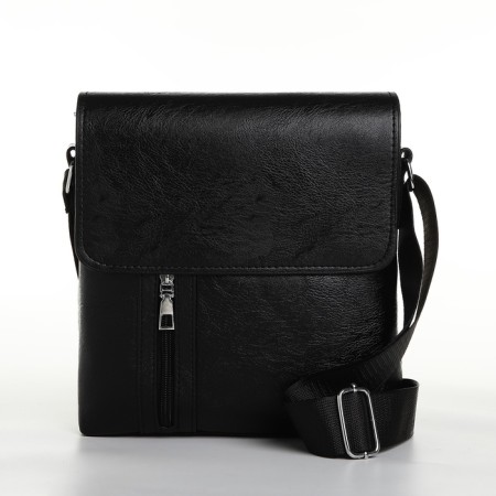 Male bag, black color-1