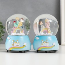 Souvenir Polystone Water Ball Music 