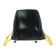 Universal seat transverse extrusion, with a plastic seat with a back