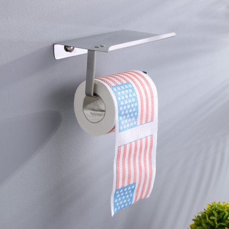 Souvenir toilet paper "American flag", 9.5x10x9.5 cm-1