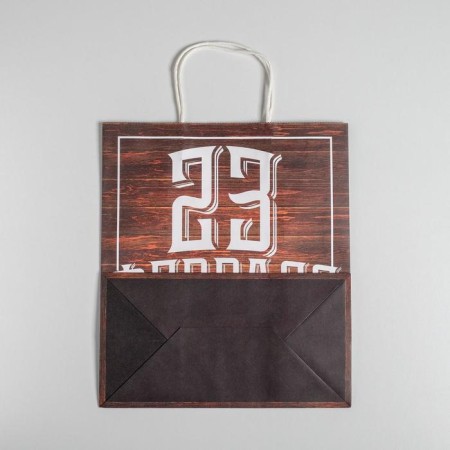Package gift craft, packaging, “February 23”, 28 x 32 x 15 cm-3