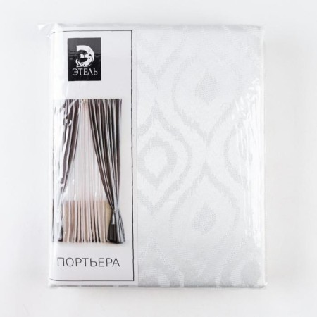 Curtain curtain Ethel "Romb" 290x270 cm, 100% p/e-4