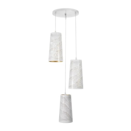 Lamp Bayerlux "Plaza" 3he27 40W white gold 30x30x24-90cm-3