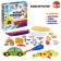 Designer "Funny transport", 50 parts, 4 cards
