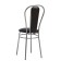 Bella chair, wenge/chrome