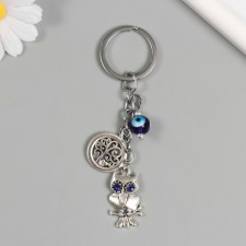 Keychain from the evil eye Metal 
