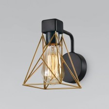Wall lamp EUROSVET TRAPPOLA 70107/1, E27, 1x60W, 180x120x185 mm, black color black