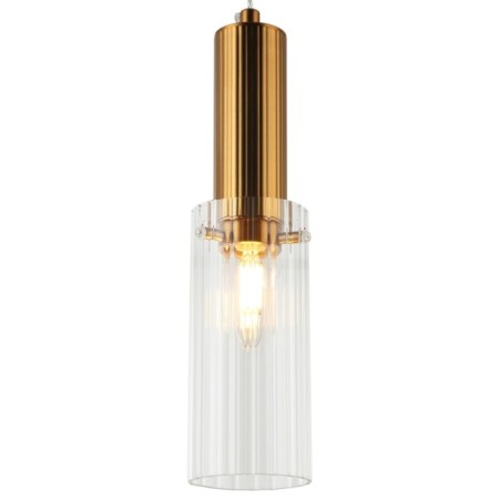 Suspension lamp Wunder 1xe14 40W, size 8x8x35-150 cm, bronze color-1