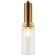 Suspension lamp Wunder 1xe14 40W, size 8x8x35-150 cm, bronze color
