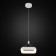 Suspended Citilux “Parker” CL225B210, 25x25x25 cm, 1x15W, LED, white color