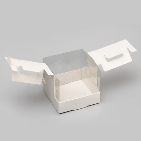 Confectionery packaging under the gento cake, 11 x 11 x 10 cm