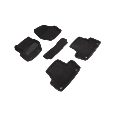 Pile rug for Volvo XC60, 2008-2017, black