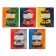 Notebook 12 sheets, in a large cage "Powerful and Fast", cover coated cardboard, rounded corners, OFSET block 65g/m2, 5 types, 5V, mix