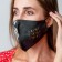 A fabric mask with adjusting ties, protective "David"