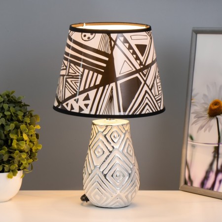 Table lamp "Abstraction 2" E14 15W 20x20x32 cm Risalux-1