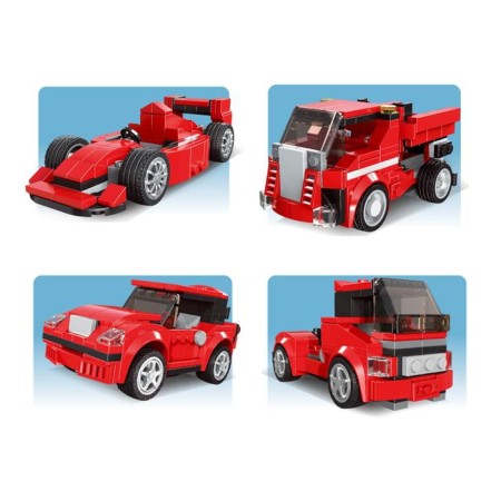 Block designer "Sports", 217 parts, 10 assembly options-1