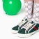 Women's sneakers, green color, size 38
