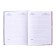 Diary Lowed on a stitch, A5, 80 sheets, cardboard 7BC, glossy lamination "Cheetah"