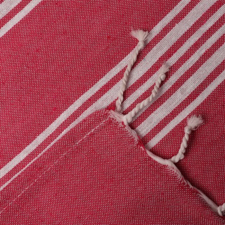 Towel Peshtemal Lovelife Boston, col. Pink, 75x170 cm, 80% HL, 20% PE, 190 g/m2-2