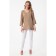Female jumper, size 44, beige color