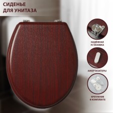 The toilet seat with the lid 