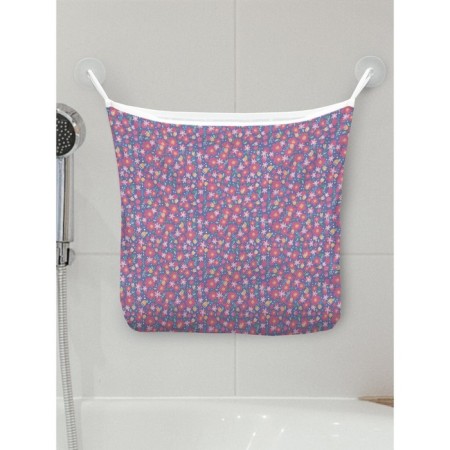Organizer in a bath on suction cups "Flower extravaganza", for storing toys and trifles, size 33x39 cm