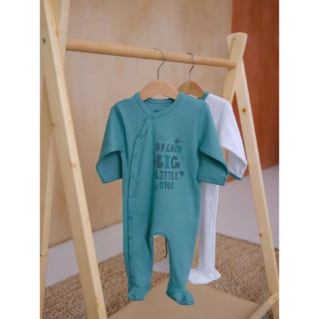 A set of children's overalls on the Rant Twin Boo buttons, height 68 cm, 2 pcs-10