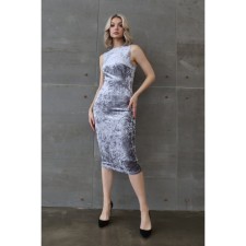 Velvet-sheath dress, size 42