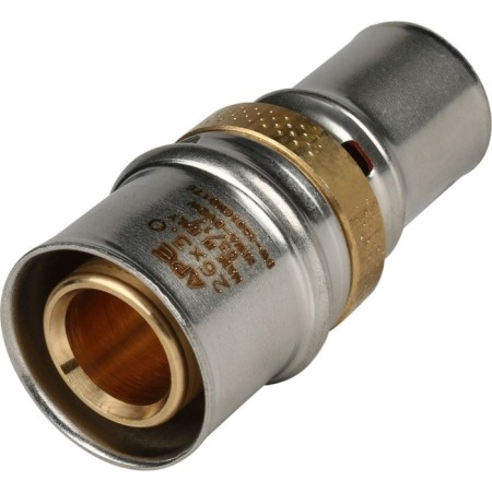 Club-Press Stout SFP-0004-002620, D = 26 x 16 mm, transition, brass
