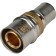 Club-Press Stout SFP-0004-002620, D = 26 x 16 mm, transition, brass