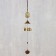Wind Music Metal "Ganesha on the Medallion" 3 bells 43 cm
