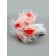 Floristic material for bouquets, white, 28cm*4m