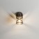 Sconces Citilux "Hesse" CL536615, 15x9 cm, 1x60W, E14, brown color