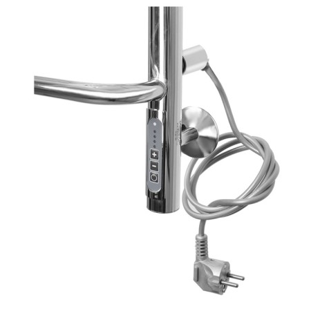 Domoterm electric heated towel rail "Orpheus" P8, 500x800 mm, right, chrome-3