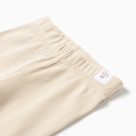 Children's pants Minaku: Basic Line Baby, beige color, height 80-86-6