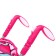 Stroller for dolls summer, with a roof, the handle is adjustable, metal