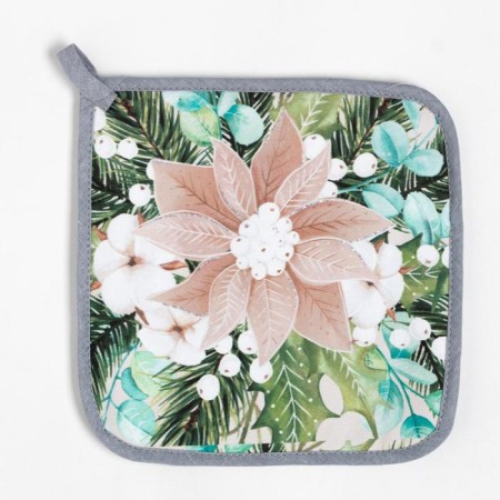 Kit Kitchen BEAUTIFUL SHRISTMAS mitt-seizure 20x28cm, 19x19cm severity, 100%HL-3