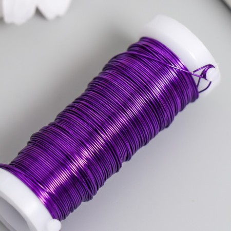 Wire for creativity "purple" 30 meters, thickness 0.3 mm 5.5x2.2x2.2 cm-2