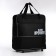 Road bag with lightning, with an increase, external pocket, long belt, black color