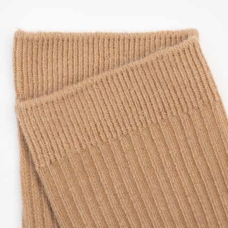 Women's socks minku beige color, size 36-39 (23-25 ​​cm)-2