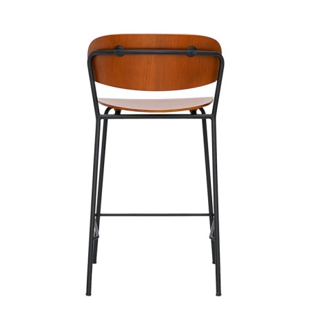 Semi -barbar stool TorFrid, 450 × 520 × 890 mm, nut color-4