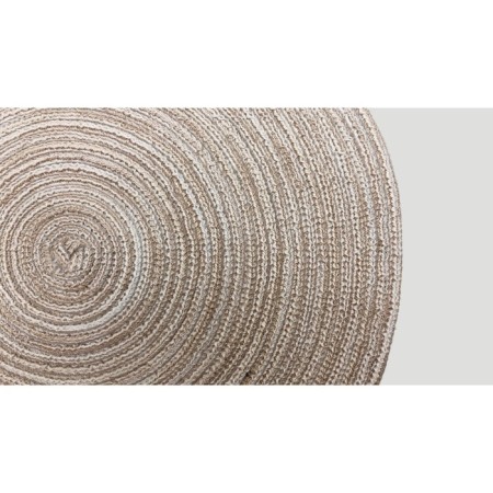 Round napkin, d = 38 cm, beige color-1