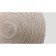 Round napkin, d = 38 cm, beige color