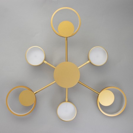 Causteen with PDU 2301/6GD LED 120W 3000-6000K gold 75x75x8 cm Bayerlux-8