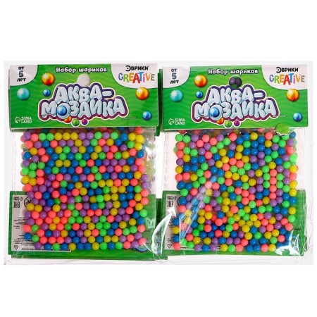 Aquamosaic "Set of balls", 250 pieces, multi -colored-3