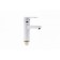 Fauzt FZS-W49 shell mixer, single-leaf, pour 105 mm, white